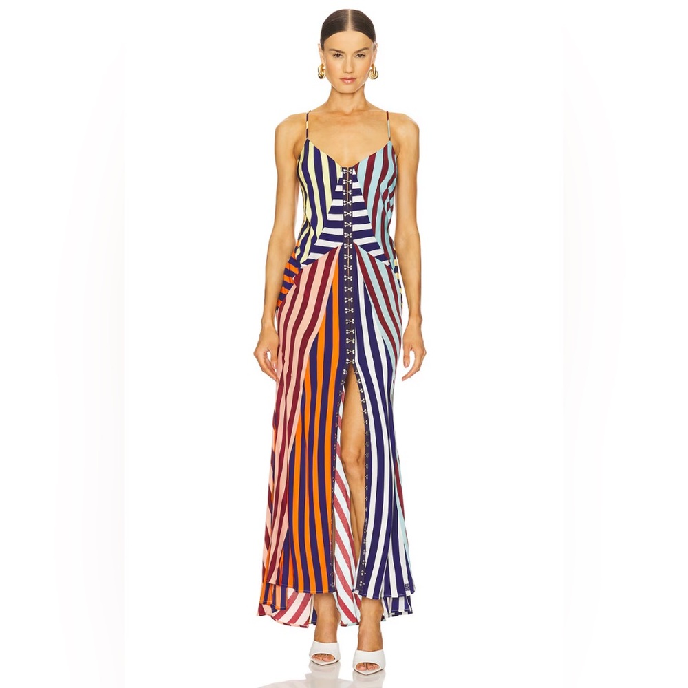 MUMA WORLD Compass Silk Dress size medium